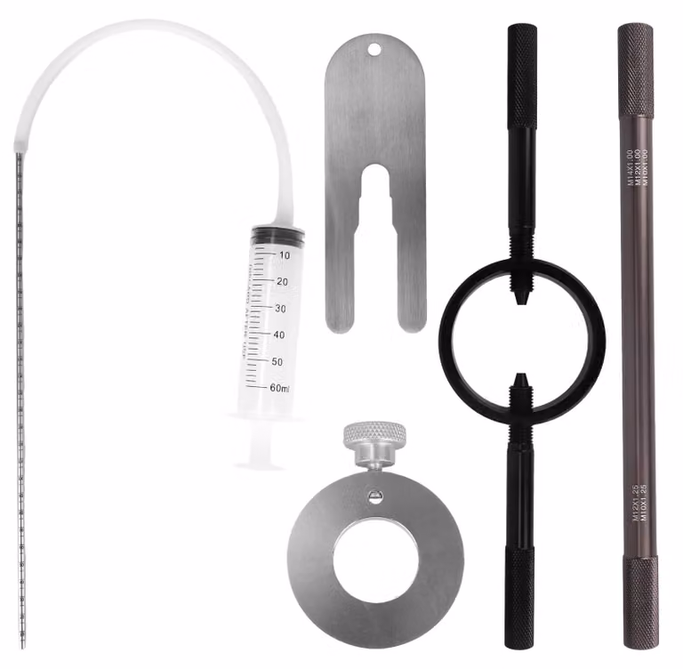Elzusha - Kit professionale per la manutenzione delle forcelle anteriori delle motociclette