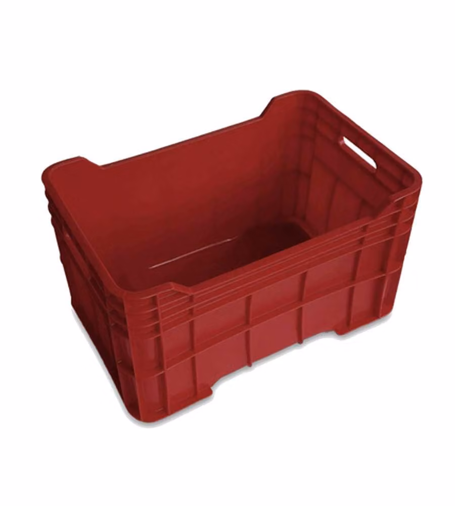 Stefanplast Cesta in Polietilene Vinaccia 60x40x30 cm - Impilabile
