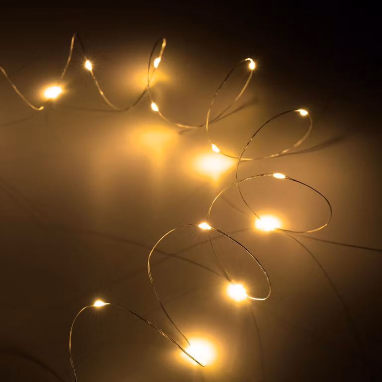 Luci di Natale ribelli - 50 mini LED