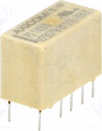 1 relè: elettromagnetico, 0,5A/125VAC. Bobina: 24VDC, 2A, codice prodotto 3-1393788-7. Elettromagnetico