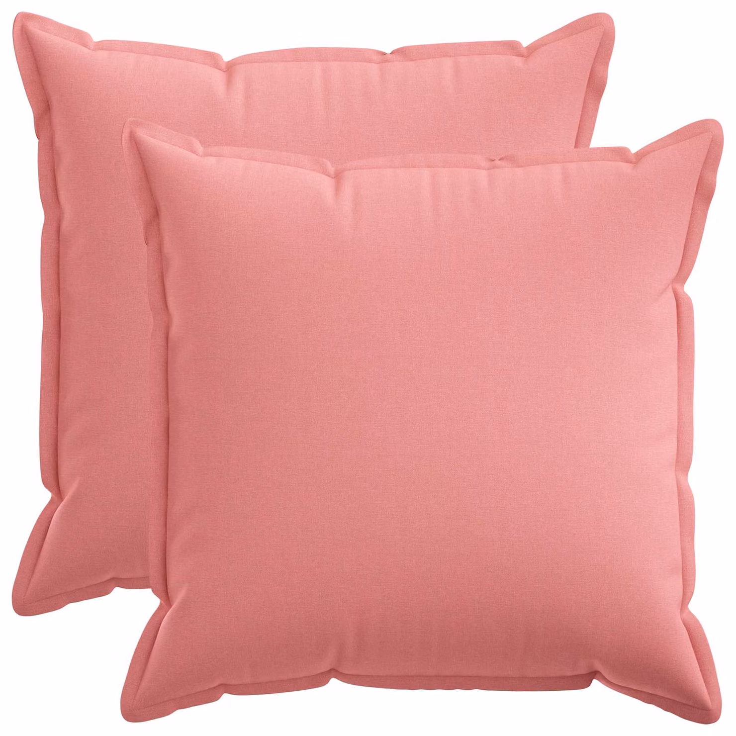 Set di 2 federe vidaXL HOUTEN rosa, forma quadrata, L/P: 70 x 70 cm