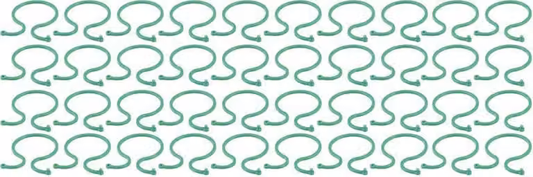 Morsetto di fissaggio Strend Pro Garden, 57x40 mm, conf. 40 pz