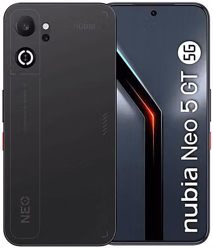 Smartphone ZTE nubia Neo 5 GT 5G, 256 GB, Black