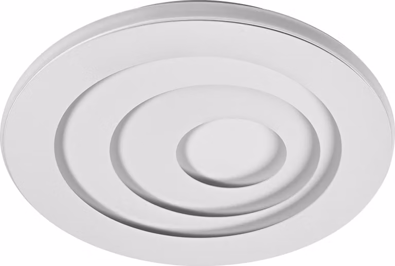 OSRAM ORBIS SPIRAL ROUND Plafoniera LED, bianca, 42W, 2400lm, diametro 365mm, distribuzione della luce molto omogenea, luce indiretta, modulo LED integrato, lunga durata, 3000K