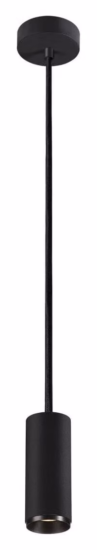 NUMINOS Lampada a sospensione LED per interni DALI SLV Dimensioni: 16,2 x 6,5 cm, Colore: nero/nero, Temperatura colore: 4000 Kelvin, Angolo di emissione: 24 gradi