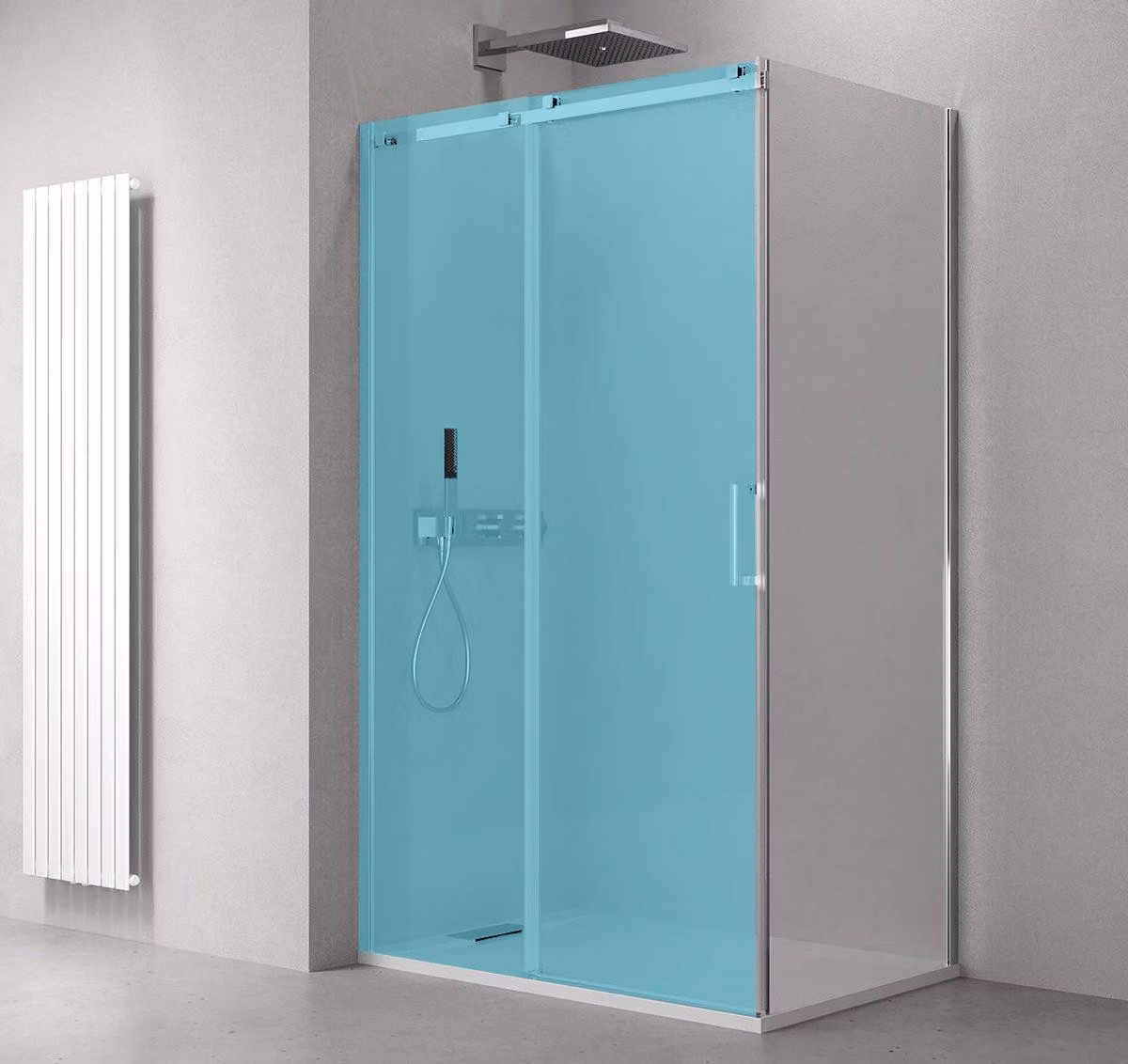 Polysan THRON Parete laterale, 900 mm, vetro trasparente