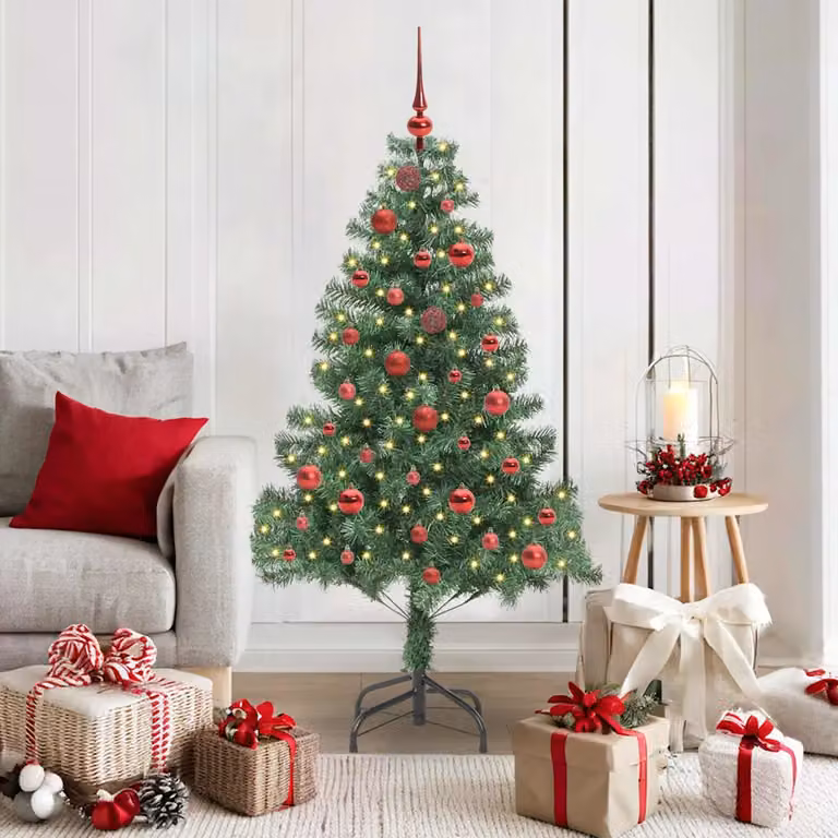 vidaXL Albero di Natale Verde 150 cm PVC