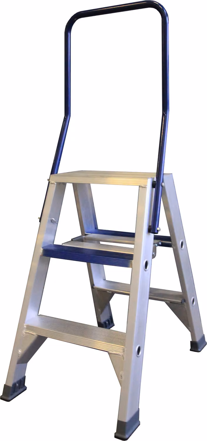 ASC scaletta DT-3 bifacciale a 3 gradini con altezza di lavoro di 2,76 m