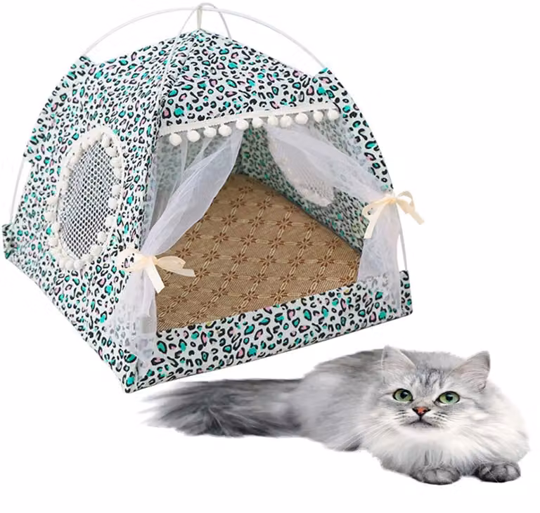Tenda per lettino per cani e gatti - Traspirante e lavabile