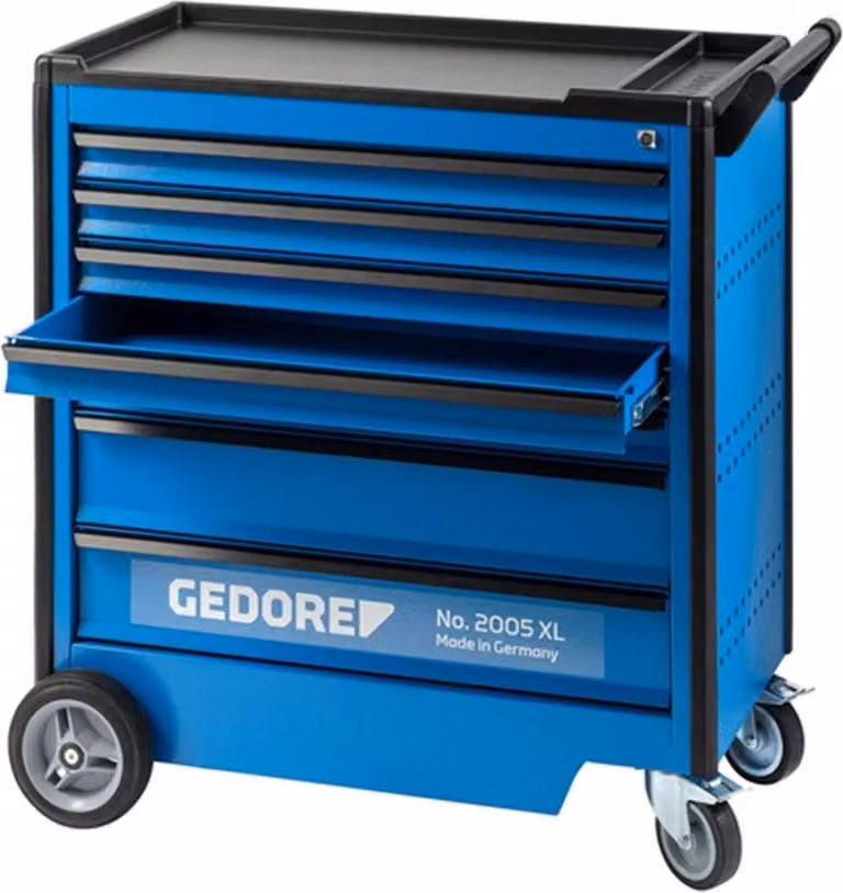 Gedore 2005 XL 0520 Carrello portautensili con 7 cassetti, 3437493