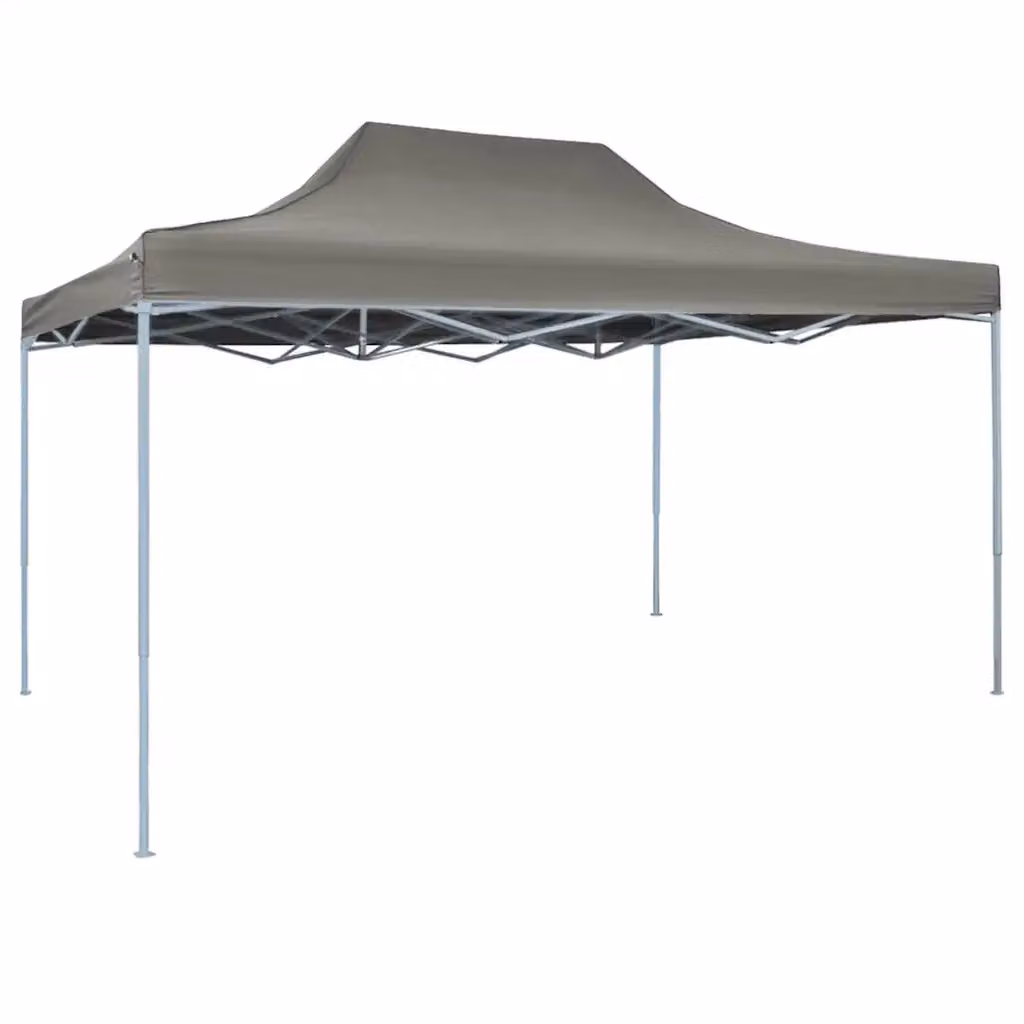 vidaXL Tenda Pieghevole Pop-Up Antracite in Acciaio e PVC