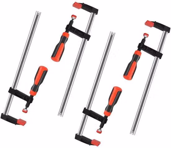 Set di utensili manuali resistente agli urti - Pinza a vite da 600 mm - Set di pinze stampate - Impugnatura antiscivolo - Acciaio per utensili resistente e durevole