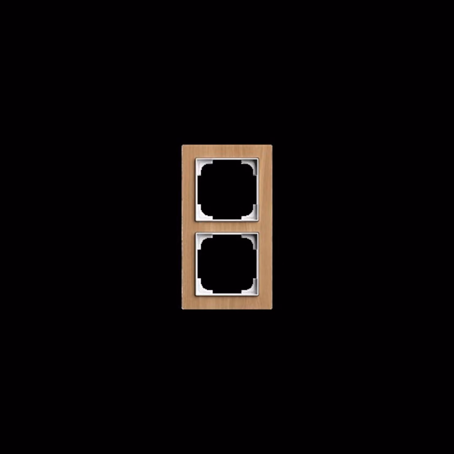 Busch-Jaeger 1722-4083, Rovere, legno, senza viti, Busch-Jaeger, smerigliato, IP20
