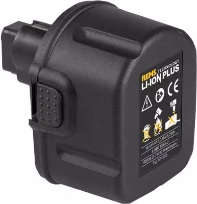 Batteria Akku da 3 Ah per pressatrice Rems, colore nero