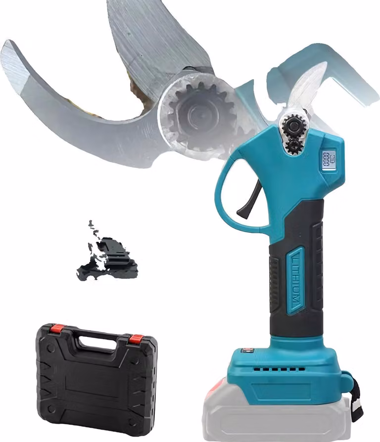 Tagliasiepi elettrici, motore brushless, 2 velocità, 2 batterie