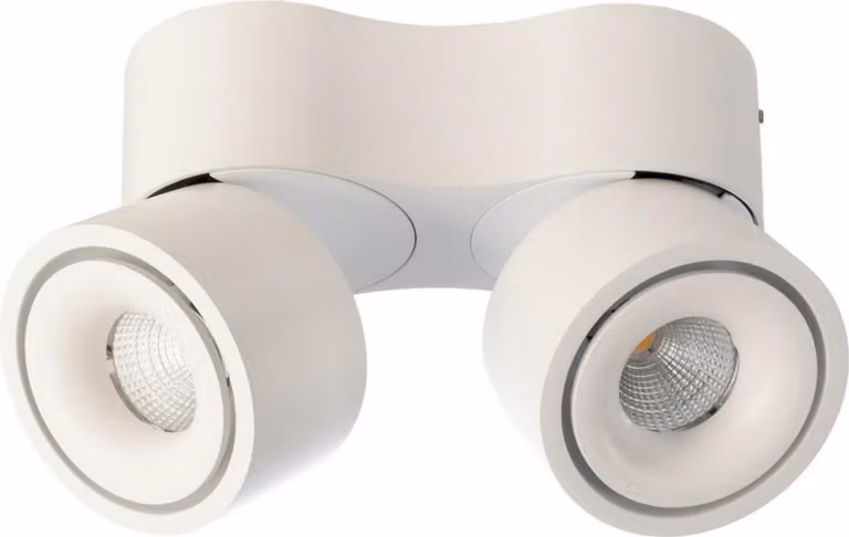 B-Goods Deko Light Plafoniera Luce di superficie Led Segnale bianco Uni Ii Mini Dou Bianco caldo