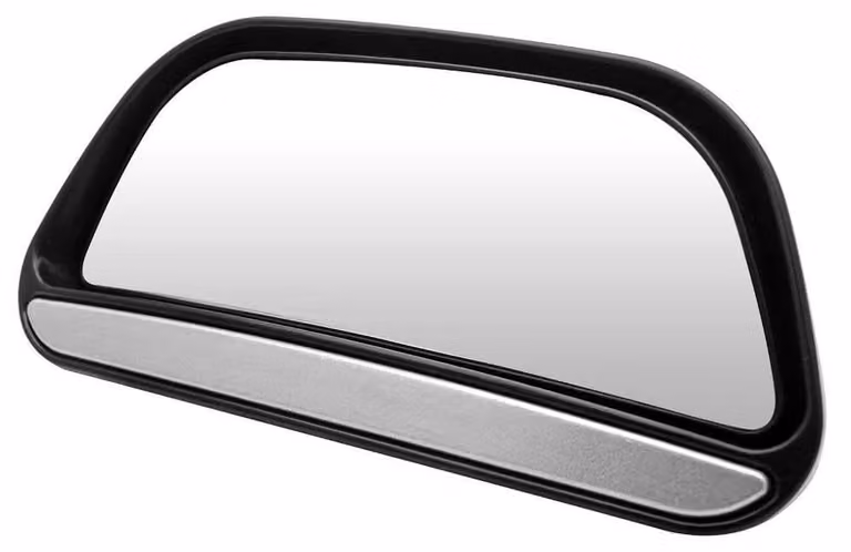 Specchio ad angolo ampio - Specchio grandangolare - Specchio regolabile - Sistema di fissaggio universale - Specchio di sicurezza - Adatto per auto di piccole dimensioni