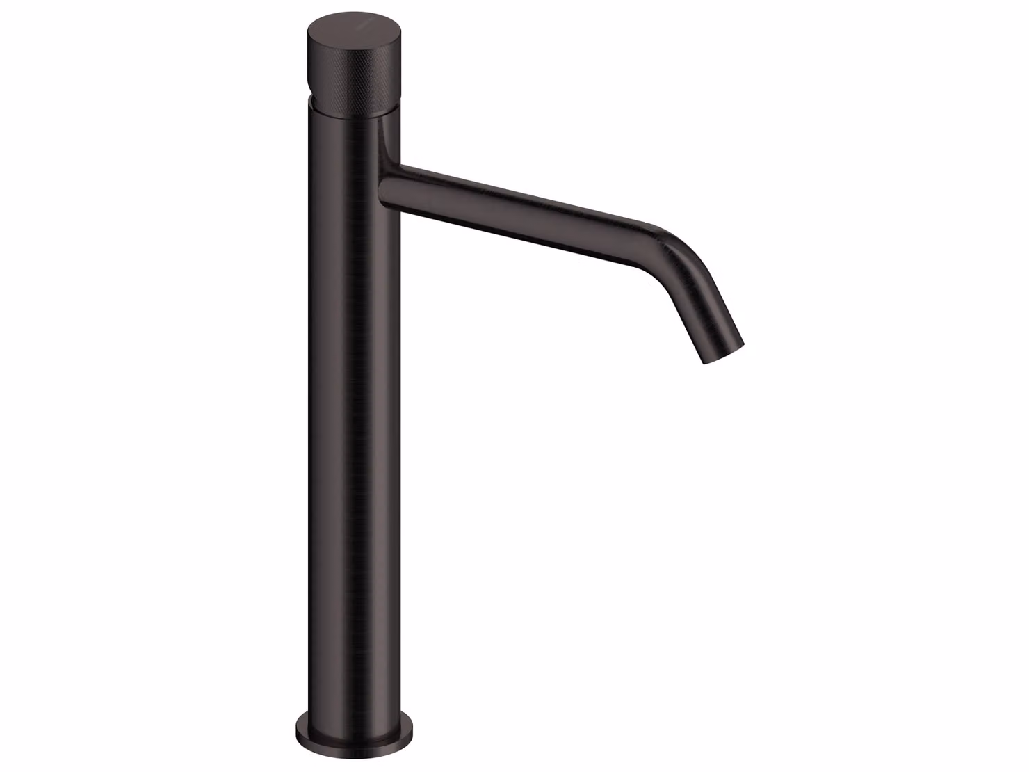 SANYCCES LOOP K ColdOpen Miscelatore monocomando per lavabo 36,3 cm, nero metallizzato