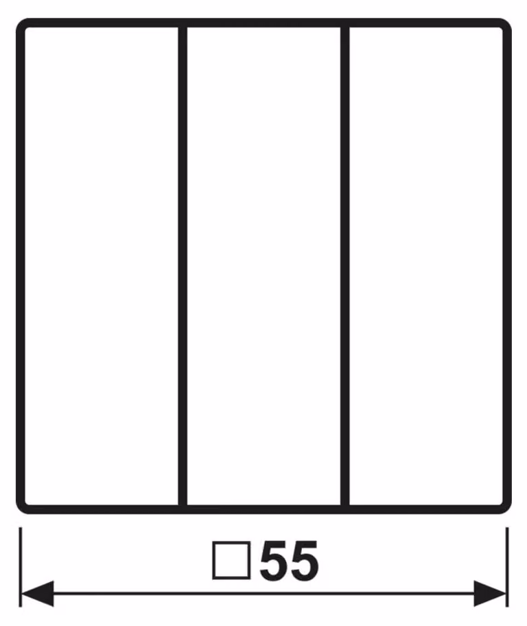 Jung basculante a 3 vie A 593 BF WW A593BFWW