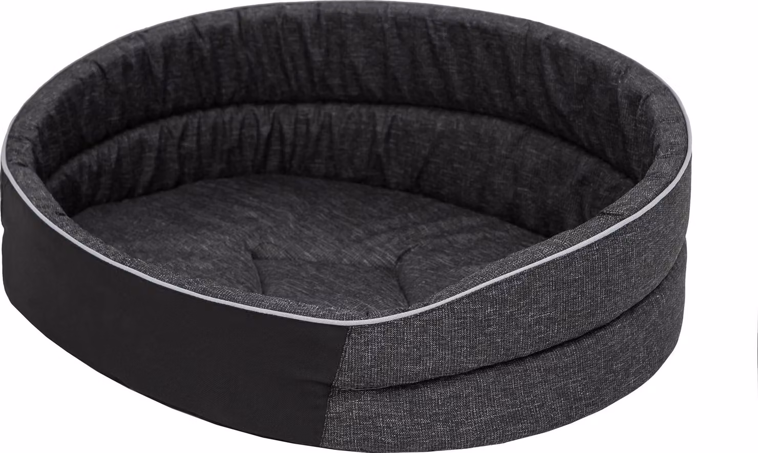 Cuccia ovale per cani - 100 x 80 cm - lavabile, resistente, elegante | Pillowprim