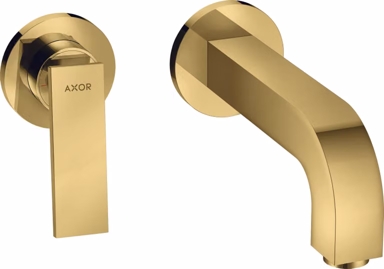hansgrohe AXOR Citterio Mitigeur de lavabo, encastré, saillie 220mm, garniture découlement non verrouillable, 39121990, 39121990