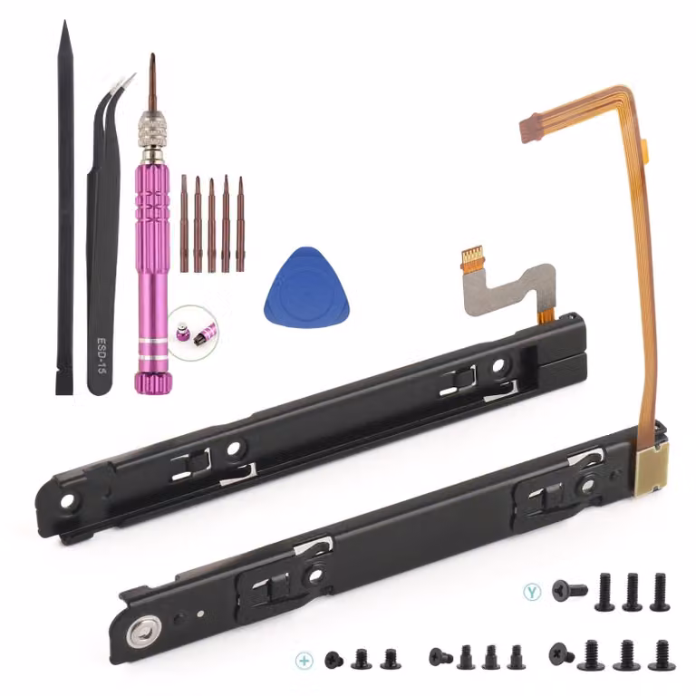 Kit di ricambio con strumenti di riparazione