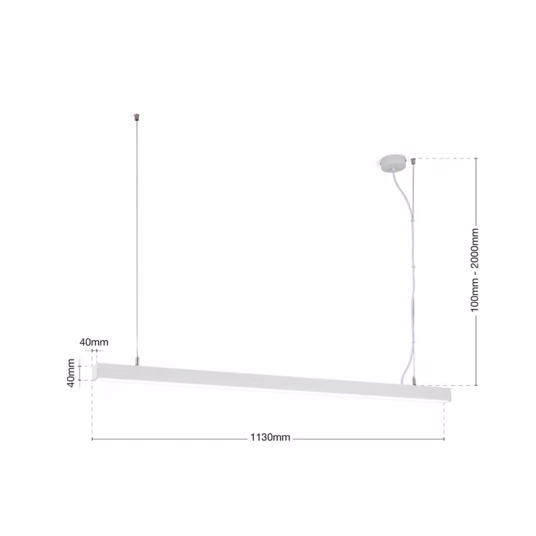 ORION Plafoniera a LED Bounce, Bianco / Opale, Soggiorno / Sala da pranzo, Alluminio, Moderno, Plafoniera LED