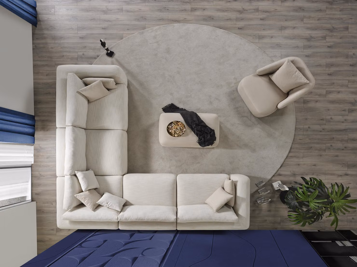 Ecksofa L-Form Couch Wohnlandschaft Polster Bettfunktion Edle Möbel