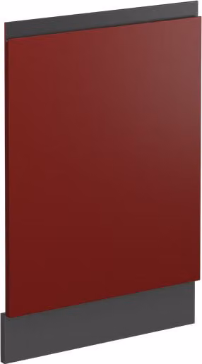 Pannello frontale Vicco R-Line Rosso 44.6 cm Forma a J, senza piano di lavoro, Model 39535