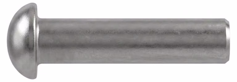 DIN 660 Rivetto semicircolare in rame 5 x 12 Cu S 1000 pz
