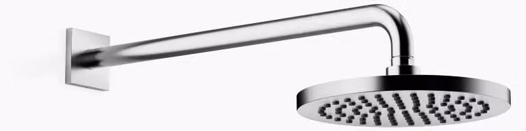 Douche de pluie Dornbracht avec fixation murale, saillie 450mm, Ø 220mm, flowReduce, 28648670-93, 28648670-93