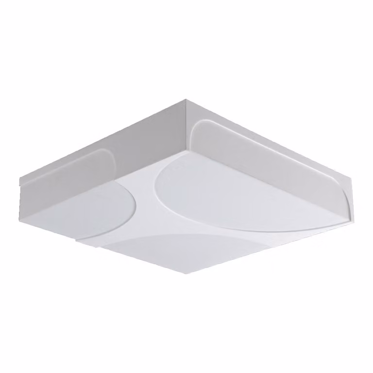 Plafoniera TANGO 1xT5circle/40W,400x400, plastica bianca L: 400, H: 400, presa T5, dimmerabile