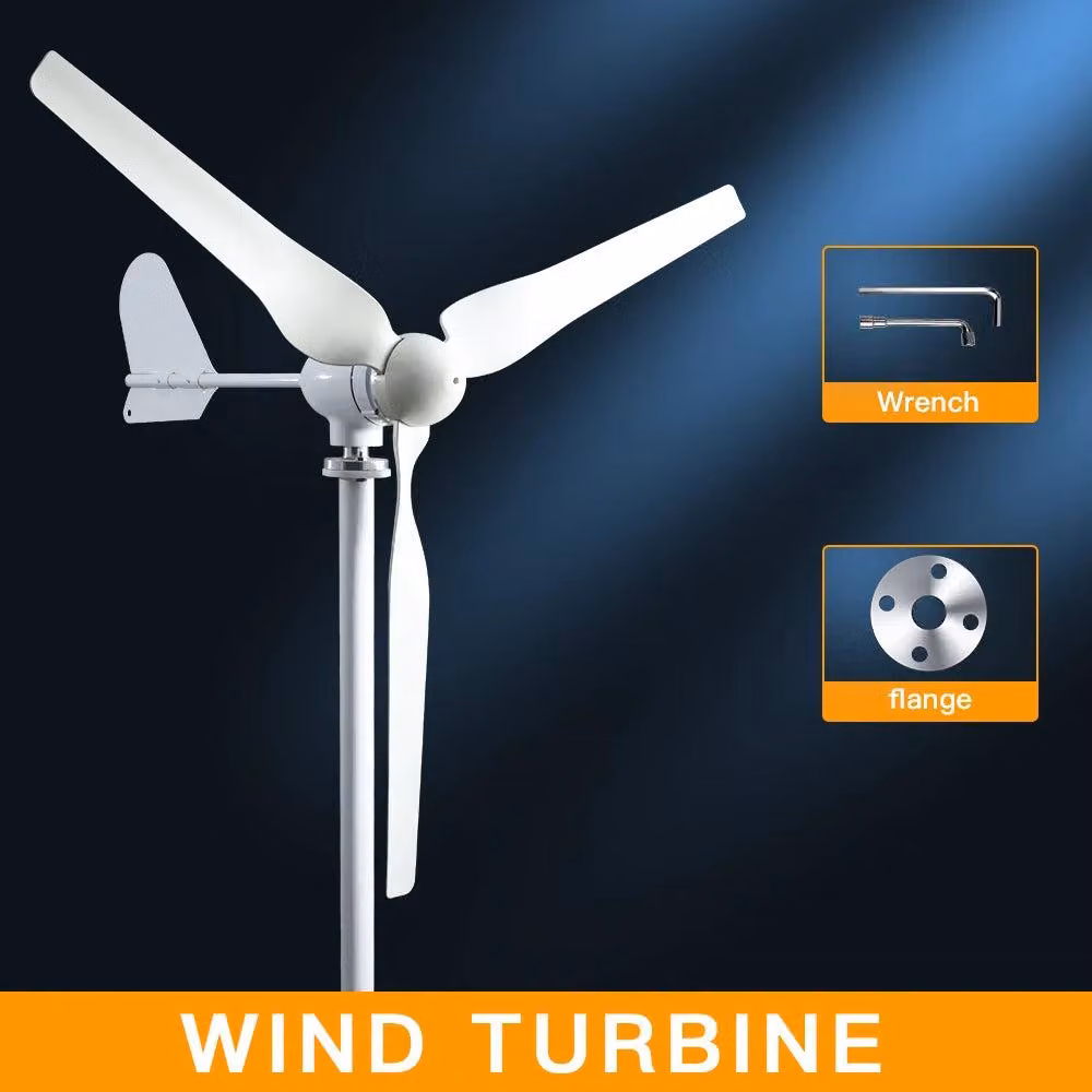 Generatore eolico da 12V, 2000W - Turbina eolica orizzontale con 3 pale, per uso domestico e sistemi off-grid