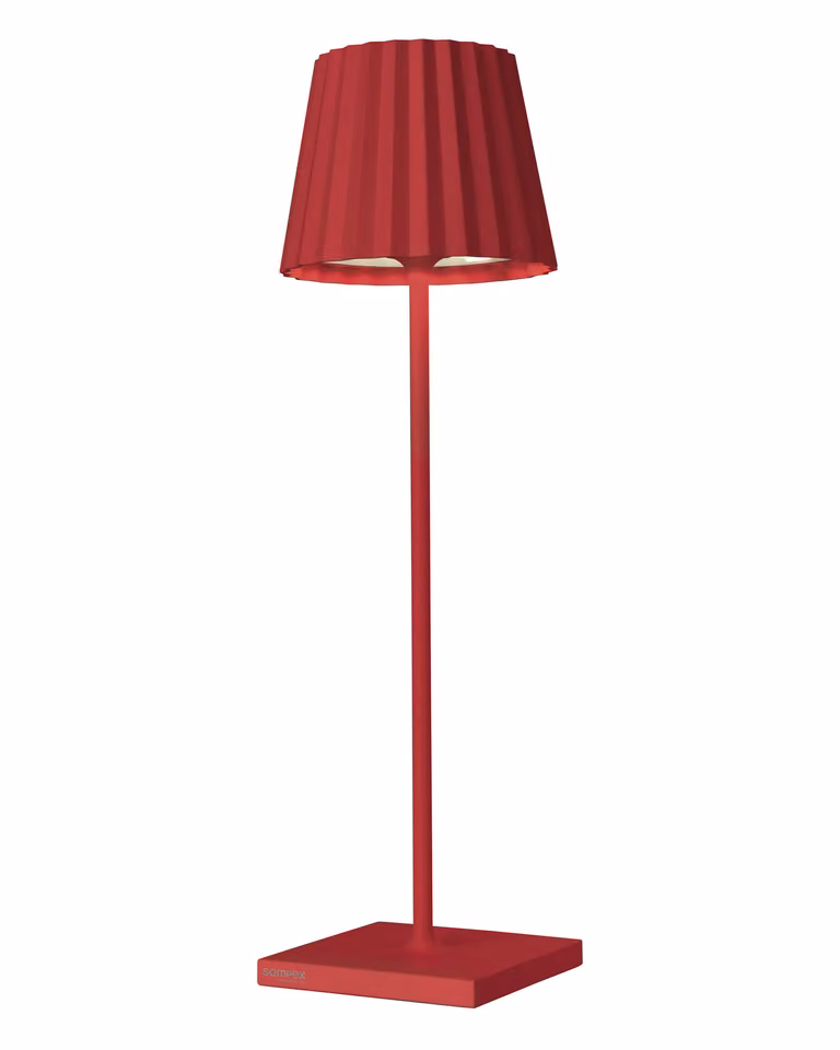 Lampada da tavolo SOMPEX Troll 2.0, altezza: 380 mm, rossa