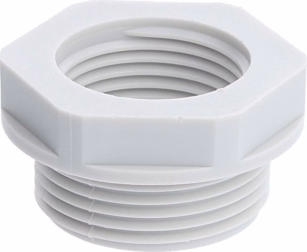 WISKA Riduzione M/M da M25x1,5 a M20x1,5 KRM-M25/M20 Esagonale Poliammide (PA) Filettatura di collegamento 8,0 mm - 1 pezzo