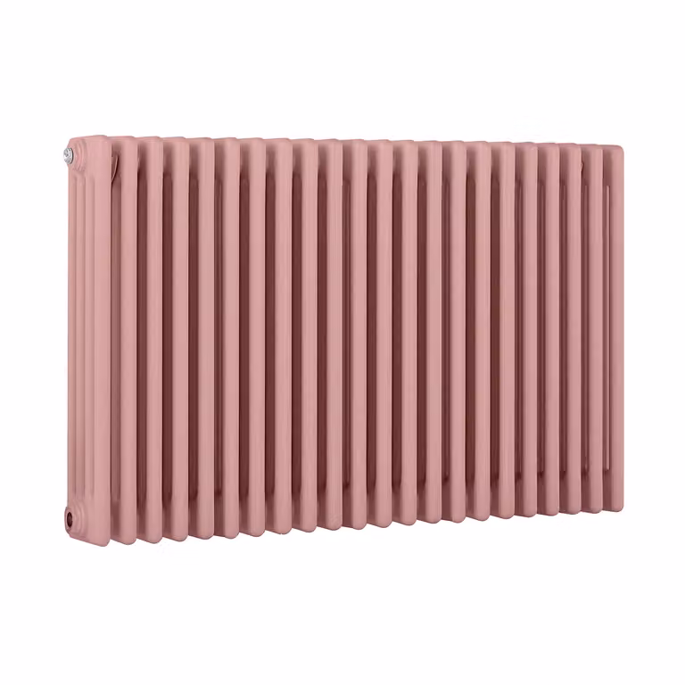 Radiatore Orizzontale a Colonne (4 Colonne) 600mm x 1010mm - Rosa (Camellia Rosa) - Regent