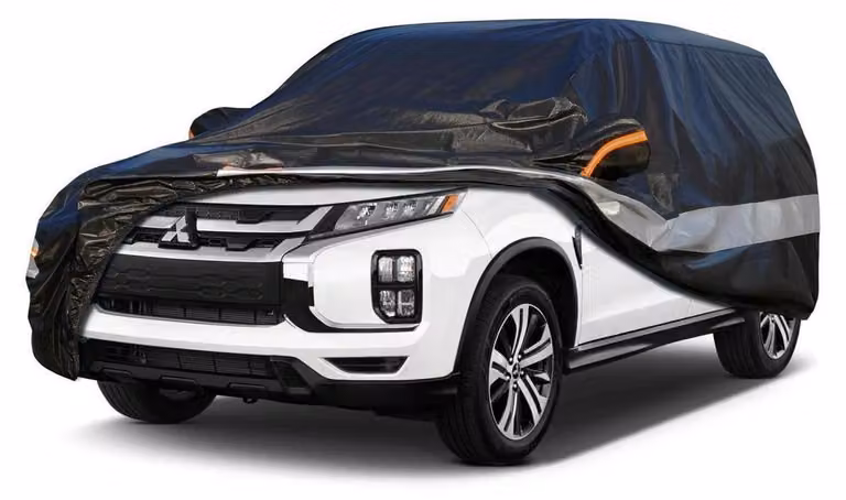 Copertura per auto, 10 strati, impermeabile, traspirante, colore nero, per Mitsubishi ASX (2010-2023)