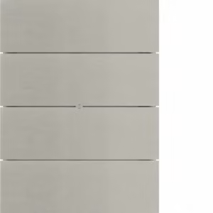 Berker 75164593 Sensore a sfioramento quadruplo Comfort in acciaio inossidabile B.IQ