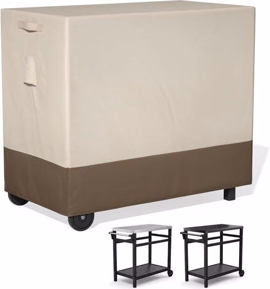 Copertura per tavolo da pranzo Famanu – Robusta e impermeabile – 102 x 56 x 84 cm