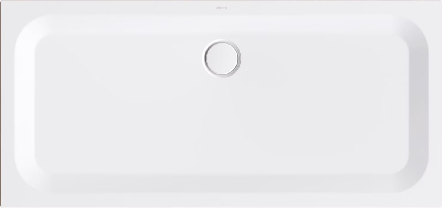 BetteUltra receveur de douche rectangulaire, avec support de baignoire minimum, antidérapant Sense 1600x750x35mm, blanc, 5953-000AS,T1, 5953-000AS,T1