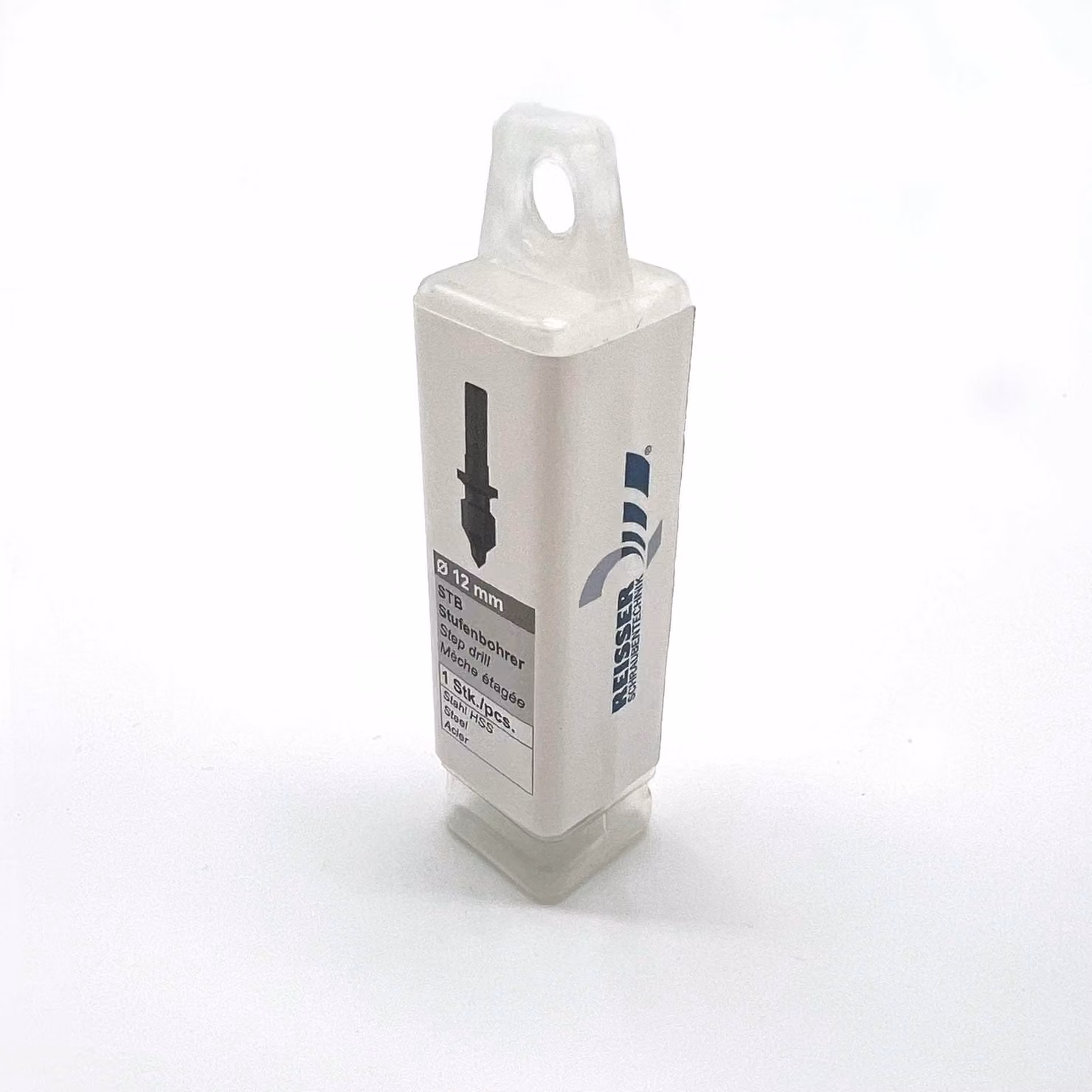 Trapano a gradino 5-12 mm, in acciaio HSS, per plastica, legno o acciaio inox A2
