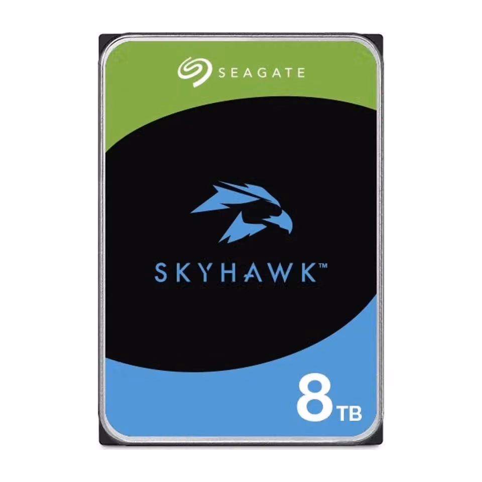 Hard disk interno Seagate SkyHawk da 8 TB, 3.5 pollici, SATA III, multicolore – 2