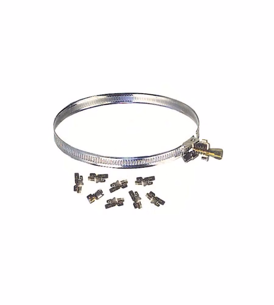 Fascetta Stringitubo Inox Kit Mm 9 M 3  Qlty 05680