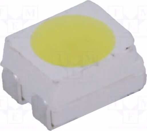 2 LED, 8-12 lm, 10000 K, 3528, PLCC4 SMD, 3600-4800 mcd, bianco freddo, angolo di emissione 120°, modello OSW54LS3C1A