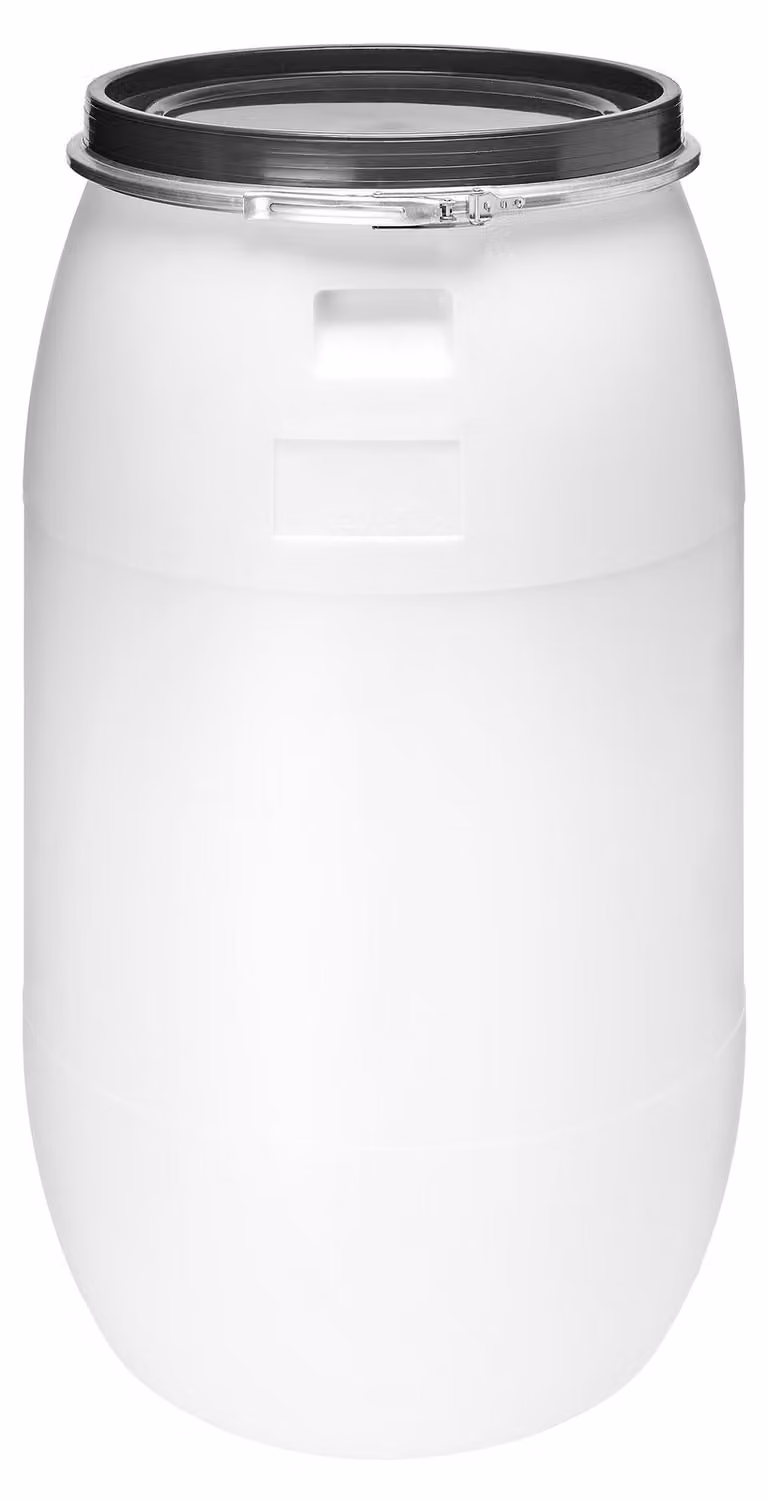 Garronda 220L fusto in plastica HDPE per alimenti per casa e giardino GD-0078, bianco
