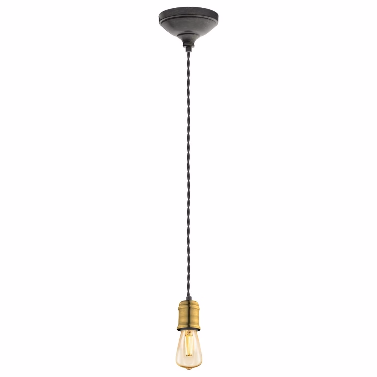 Lampada a sospensione Yorth color oro Eglo 32537