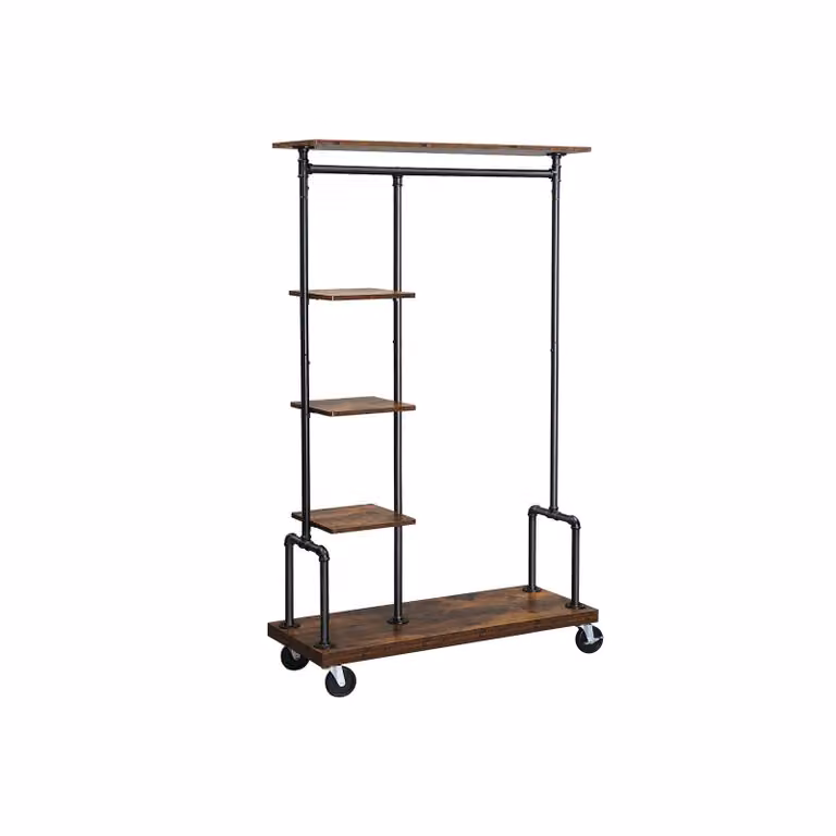 Stand Appendiabiti con Ruote