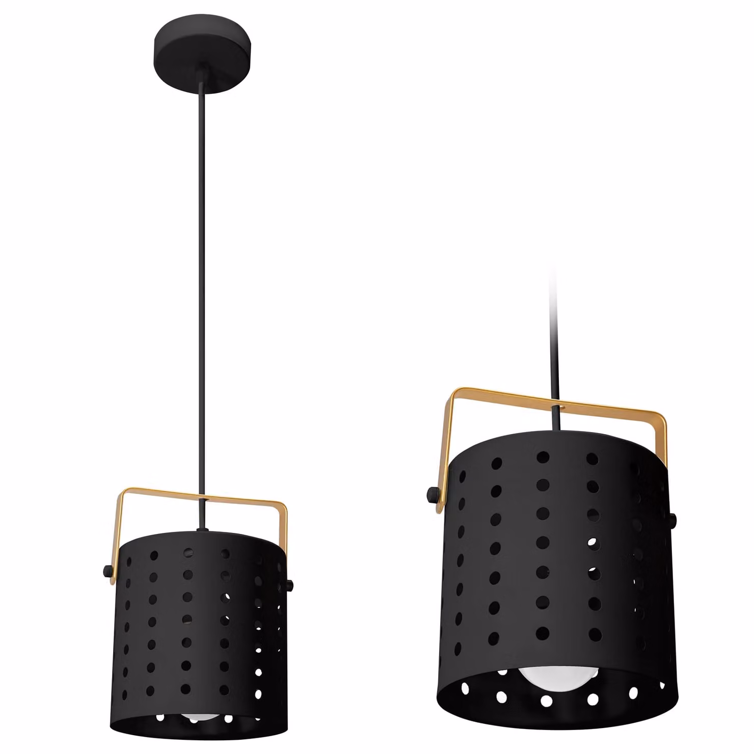 Lampada tooLight App956-1Cp Round 20Cm Black