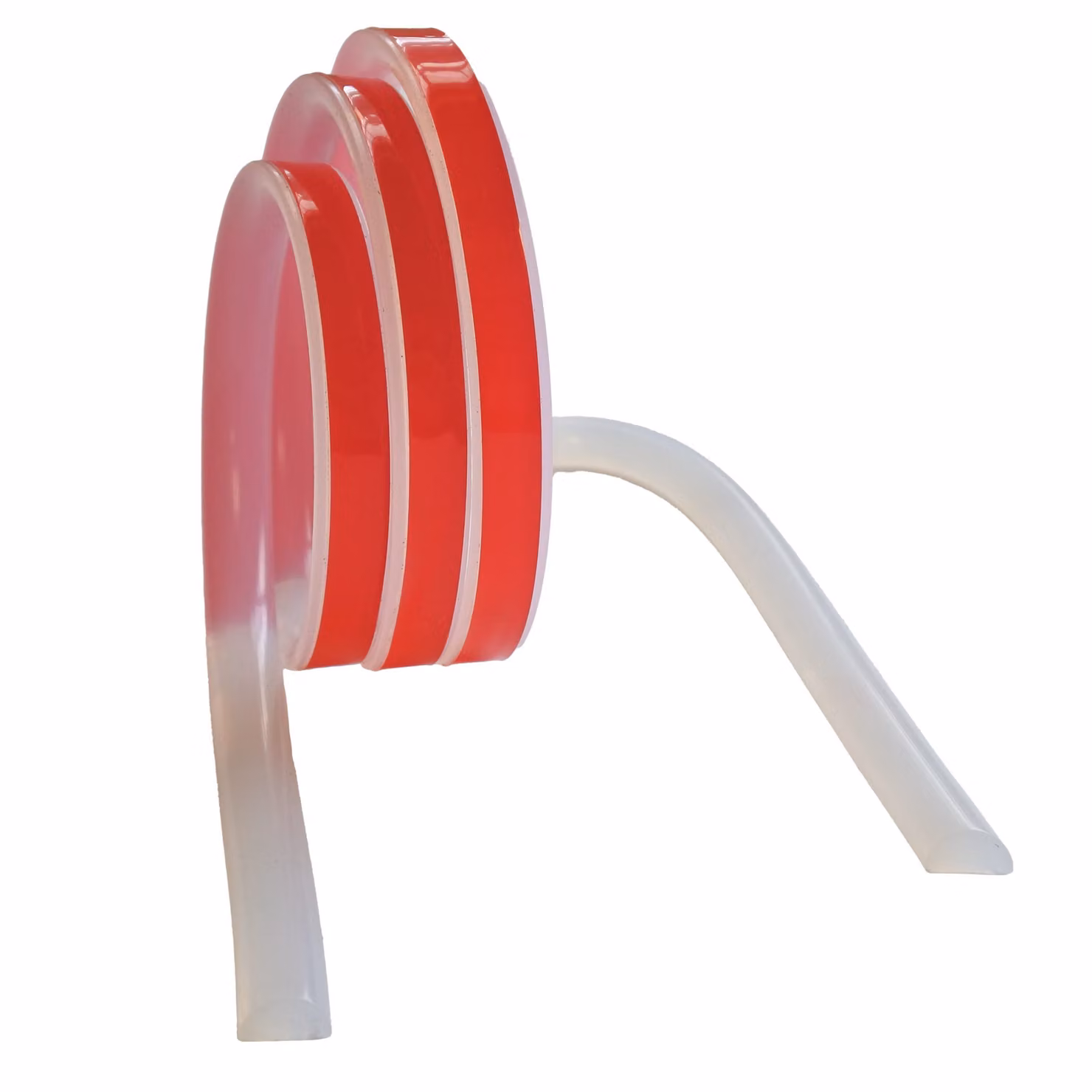 Soglia di protezione in silicone 100cm 10mm x 5mm morbida flessibile autoadesiva impermeabile per doccia
