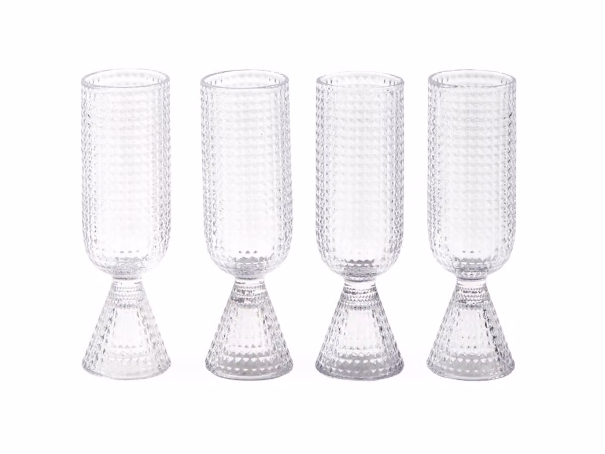 Rooftop Bicchiere Champagne - Set da 4